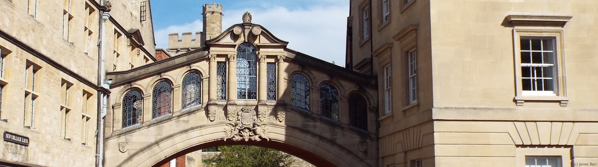 Image of bridge at Hertford College, Oxford