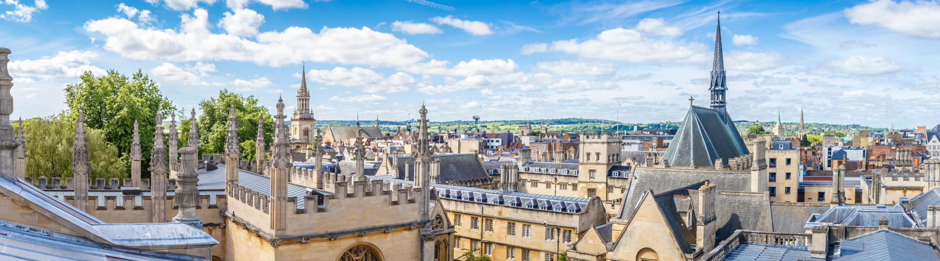 Image: Panormaic view of Oxford